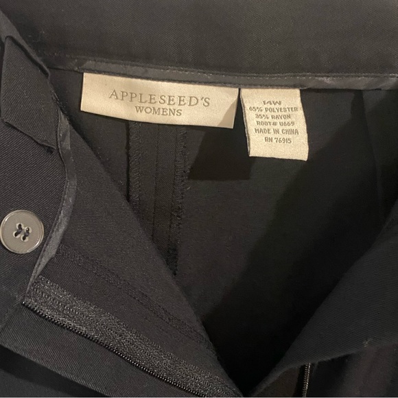 Appleseed's Pants & Jumpsuits Womens Appleseeds 4w Black Stretch
